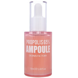 Питательная ампульная сыворотка для лица с красным прополисом - Derma Factory Propolis 65% Ampoule      - фото